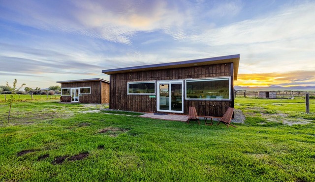 Solar powered farm retreat includes 2 bonus tiny cabins!