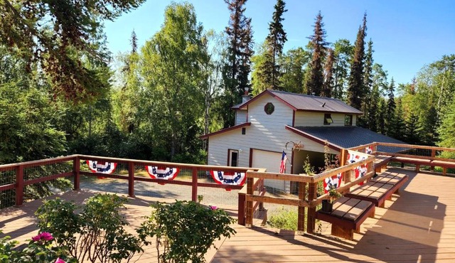 Soldotna Alaska 1 bedroom Split Level Guesthouse