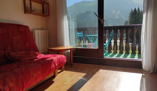 Soleil a la Montagne Wifi Gratuit Piste a Deux Minutes à Pieds Appt 4 Pers