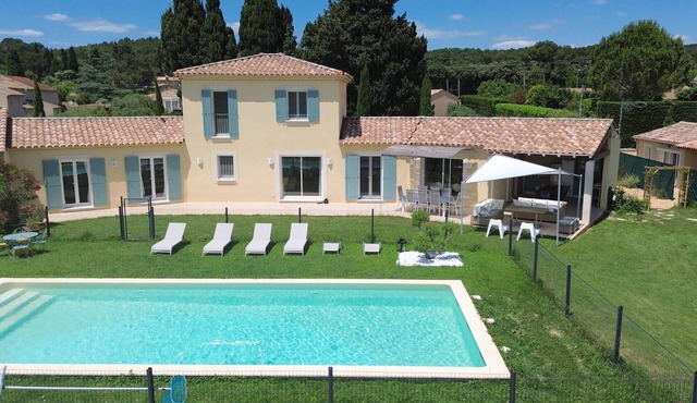 Soleil de Provence is a beautiful holiday home with a fenced private pool