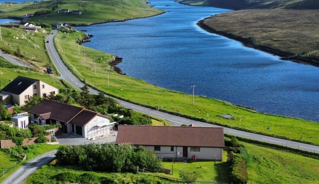 Solheim Self Catering, a 3 bedroom bungalow with spectacular views