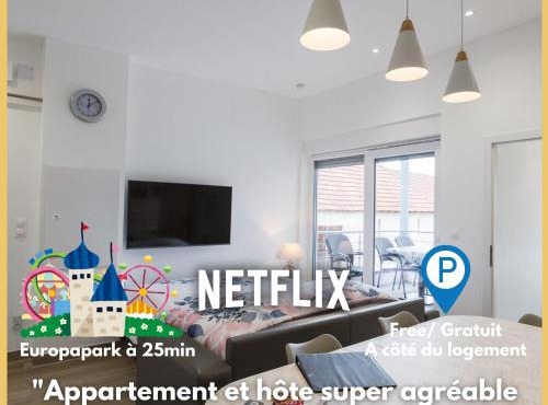 Sollaris Appartements 3P 1ère étage à 11km d'Europa-Park