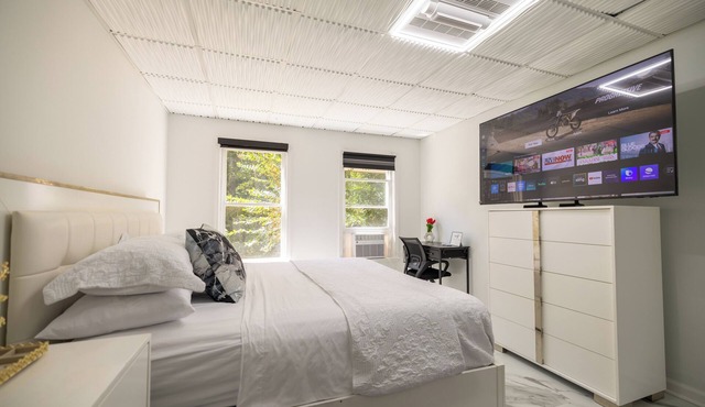 Solo Travelers' Private Riverside Suite Perfect for Business and Remote