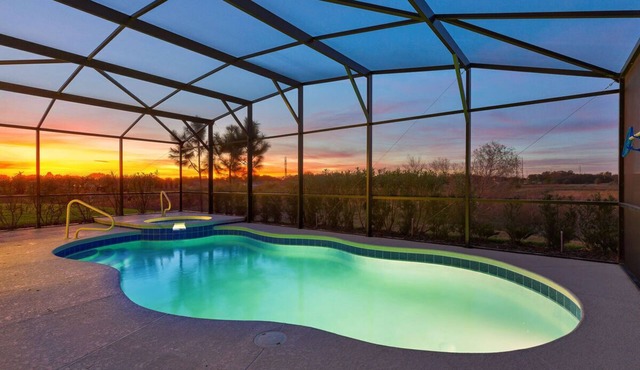 Solterra Preserve | Ultra Private 7 Bedroom Private Pool Home Close to Disney