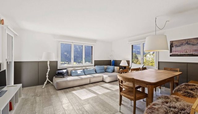Sonnig Stylisches Chalet Ferienhaus in Engelberg mit 180 Grad Aussicht