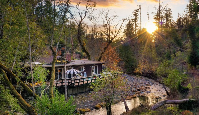 Sonoma Creek Haven – Creekside Near 20+ Wineries