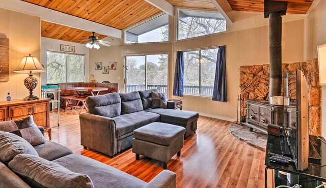 Sonora Cabin w/ Deck + Private Yard!