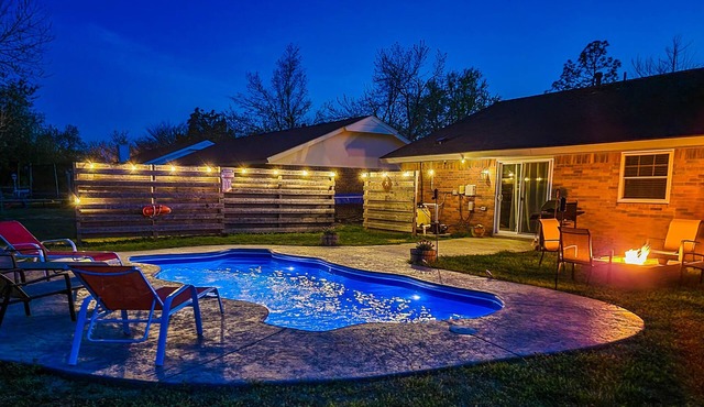 Sooner Oasis-Pool, Hot Tub, Arcade, 3 miles to OU!