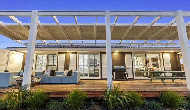 Soothed by the sights and sounds of the sea, the Quirky Black Shack beckons!