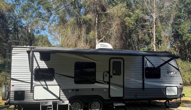 Soothing RV with AC for a relaxing getaway