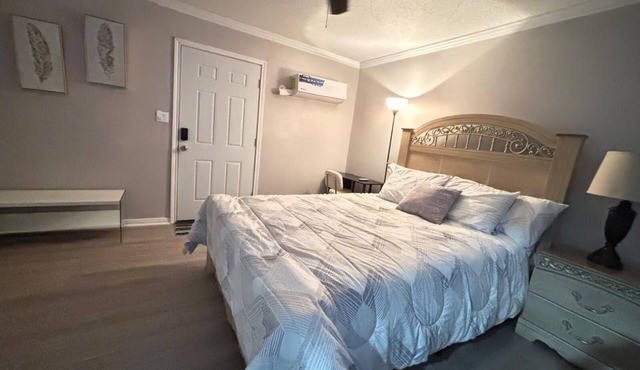 Soothing studio with AC in vibrant Houston neighborhood
