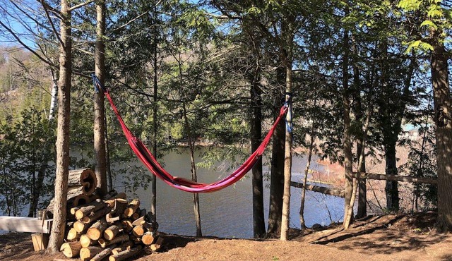 Sought isolated lakefront rustic cabin near Ottawa/Edelweiss Valley Resort.