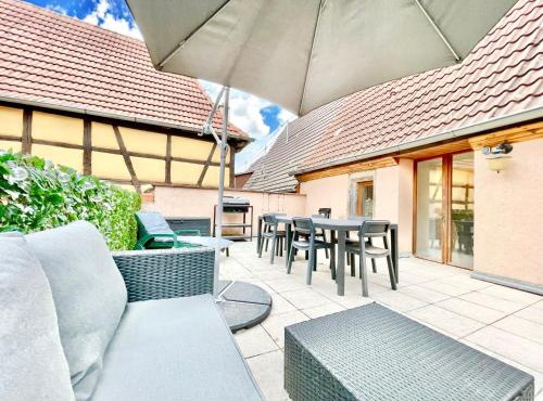 Soultz Centre - Wifi Fibre - Terrasse - Garage 2 places - Netflix