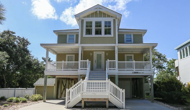 Sound Reflections - 4 BR Soundside home in Monteray Shores Corolla w/Private Pool
