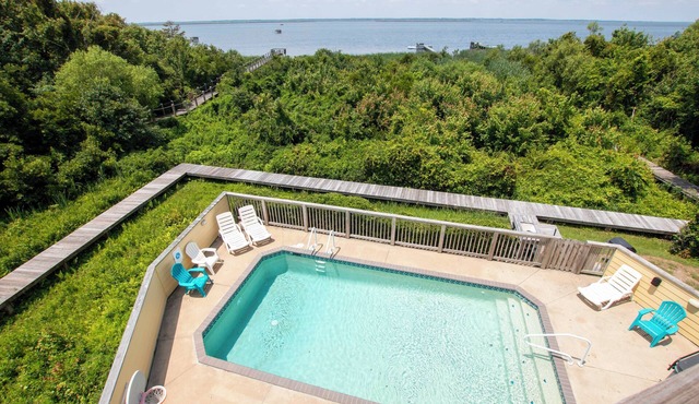 Soundfront, Sound Views, Private Pool, Shared Pier, MS15, Loggerhead Lagoon