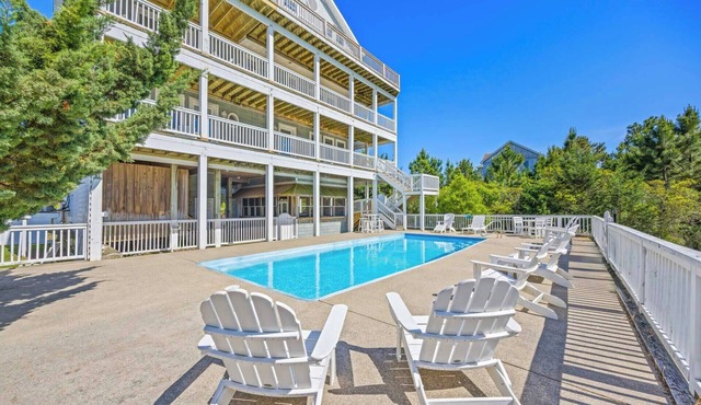 Soundside Dog Friendly w/Pool, Elevator, Hot Tub, Game and Theater Rooms