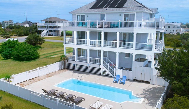 Soundside Home w/Private Pool, Hot Tub, Game Room, Cabana, Community Boat Ramp