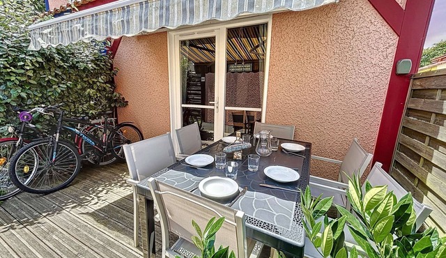 SOUSTONS PLAGE T3 in residence with swimming pool