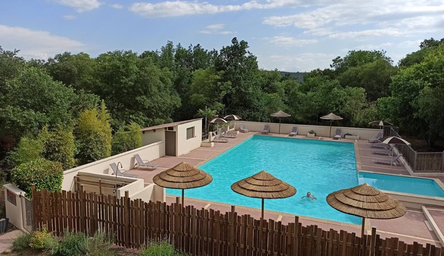 South Ardèche, quiet chalet 6 for families with children and summer activities