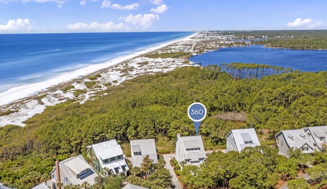 South of 30A! Gulf Views! Luxury Park Row Home!