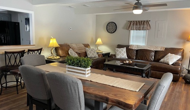 South Otsego Lake getaway on snowmobile trail!