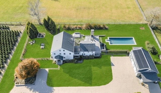 Southampton Historic Farmhouse Retreat Meets Modern Luxury on Expansive.