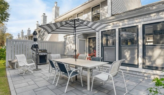 Southampton Retreat with Private Patio, Community Pool, and Coastal Elegance