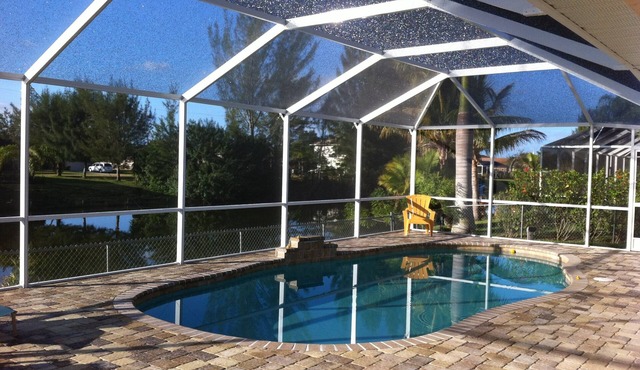 Southern exposure Canal Home with heated Pool - electric or solar !