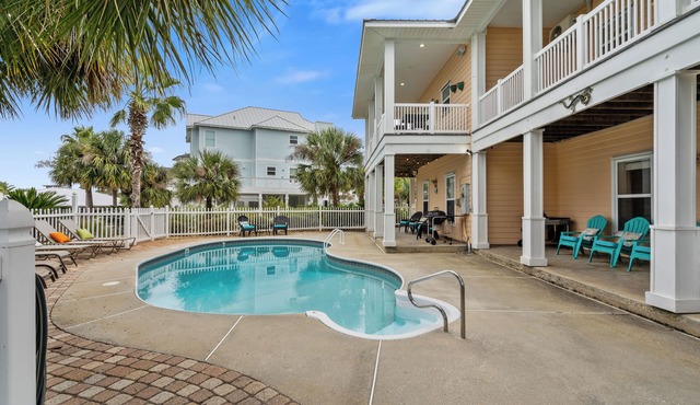 Southern Peach East Beach House 3BD Private Pool Boat Dock