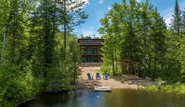 Spa et Private lake | Le Rocher du Lac