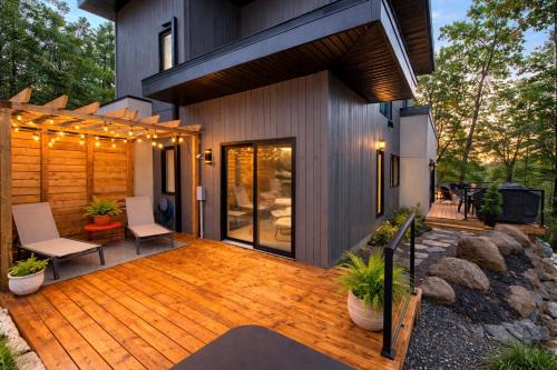 Spa privé, sauna, hammam Une Retraite luxe en montagne
