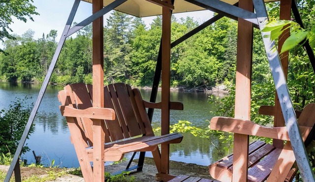 Spa & Waterfront Relaxation - Le Chalet EDGAU