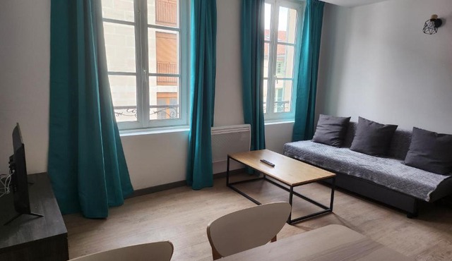 Spacieux 2 chambres, paisible