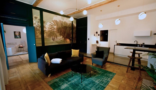 Spacieux Appartement Spa Balnéo Romantique