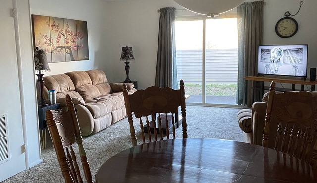 Spacious 1117 sq ft 2BR townhouse in center of marvelous Fairfield Bay.