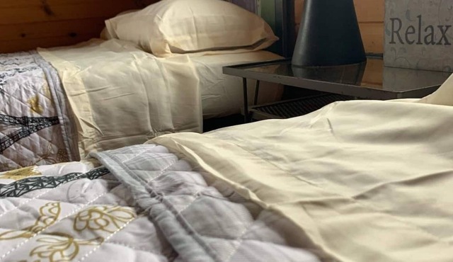 Spacious 1200sf cabin (2) in Ozark county near the river. Pets allowed.