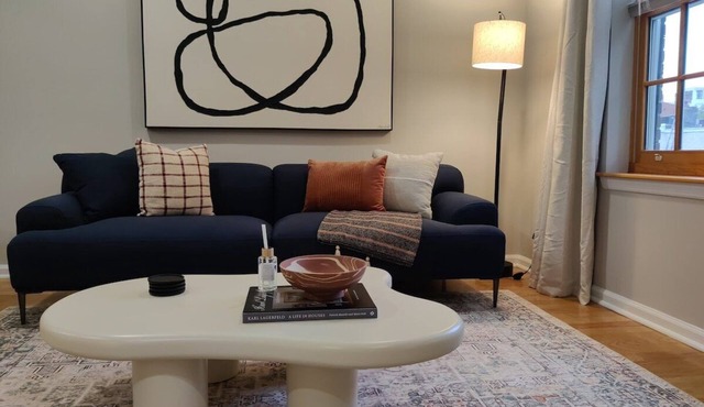 Spacious 1BD With Balcony