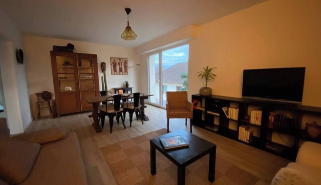 Spacious 2-bedroom appartment fully equiped close to Strasbourg/pet friendly