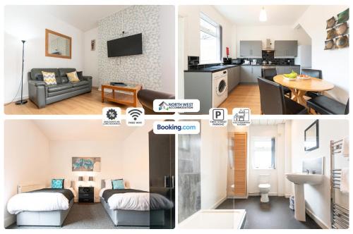 Spacious 2-Bedroom Contractor Stay with Kitchen, Wi-Fi & Parking