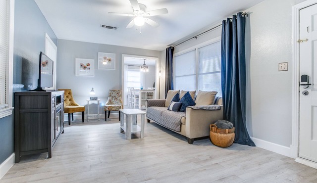 Spacious 2 BR Fully Equipped Near Downtown/Galveston
