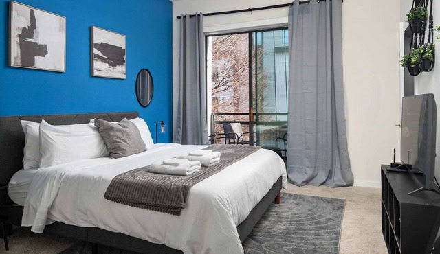 Spacious 2BD with Private Balcony and Free Parking 1