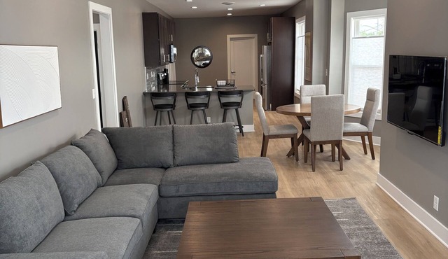 Spacious 3-bedroom apartment above neighborhood tavern in South Bend