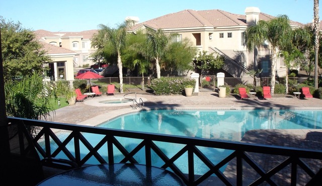 Spacious 3 bedroom poolside condo in a well-located, quiet, resort-style complex