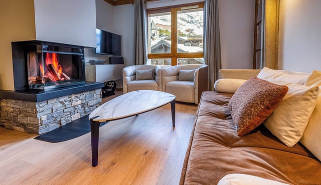 Spacious 3 bedrooms apartment, 10 people duplex facing Aiguille Rouge