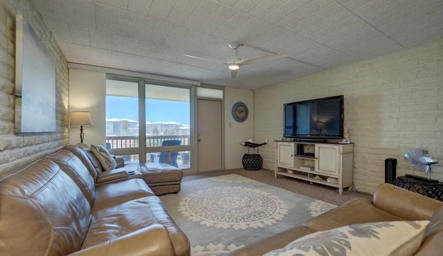 Spacious 3BR condo in Port Aransas with pool view, sleeps 8 comfortably.