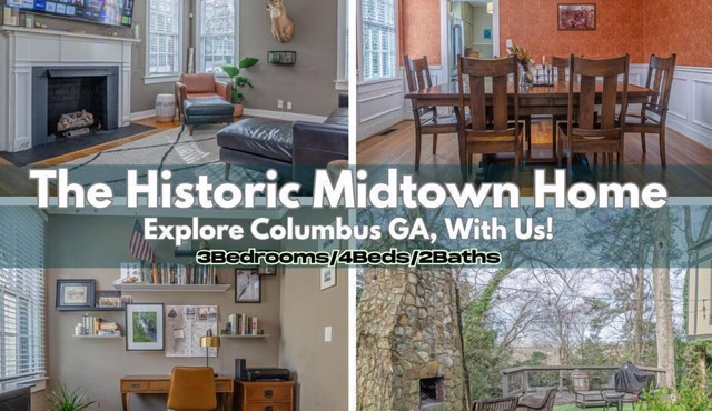 Spacious 3BR Midtown Home | Grad Family Stays