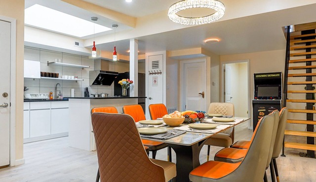 Spacious 3BR Oasis w/Patio & Arcade Fun in Philly