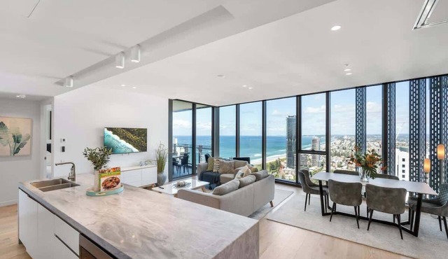 Spacious 3BR Sub-Penthouse | Beach, Pool, Parking