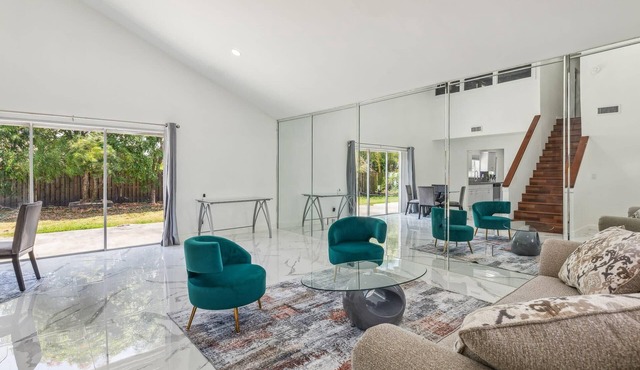 Spacious 3BR Villa in Miami with Fenced Backyard