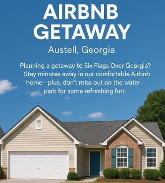 Spacious 3BR with Game Room and Fenced Yard Near Six Flags and Braves